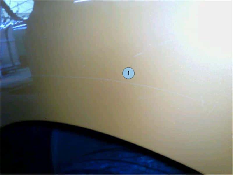 Right Fender Panel DAIHATSU Tanto 2007 CBA-L350S — photo 2