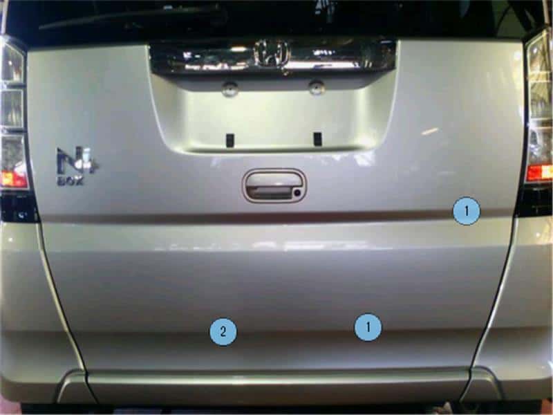 Back Door Assembly HONDA N box+ 2013 DBA-JF1 — photo 2
