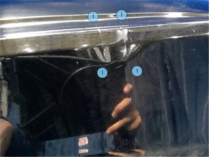 Rear Bumper Assembly TOYOTA Estima 2009 DBA-ACR50 — photo 2