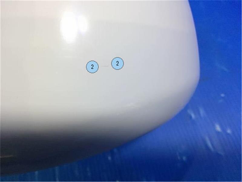 Left Side Door Mirror NISSAN Ad 2011 CBF-VJY12 — photo 3