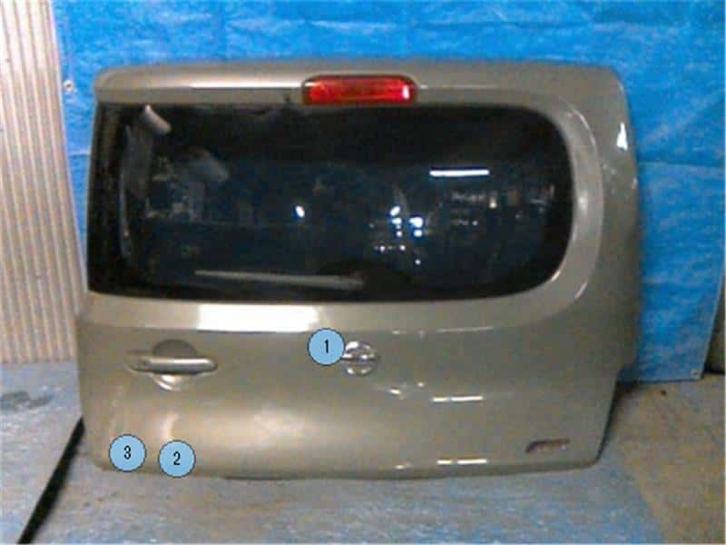 Back Door Assembly NISSAN Cube 2008 DBA-Z12 — photo 1