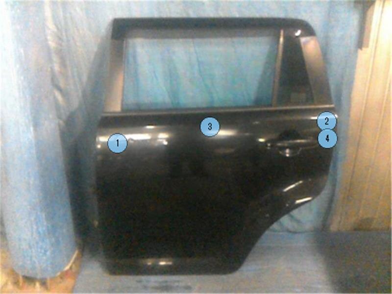 Rear Left Door Assembly TOYOTA Corolla Rumion 2008 DBA-ZRE152 — photo 1