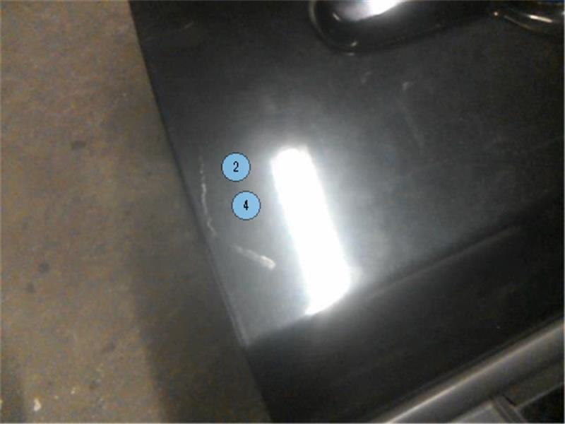 Rear Left Door Assembly TOYOTA Corolla Rumion 2008 DBA-ZRE152 — photo 4