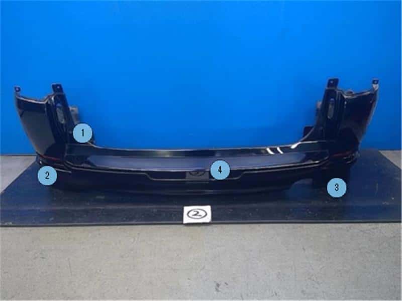 Rear Bumper Assembly MITSUBISHI Delica D5 2011 DBA-CV4W — photo 1