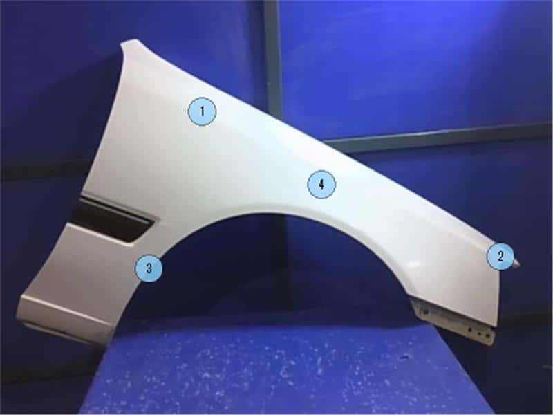 Right Fender Panel TOYOTA Comfort 2003 TA-SXS13Y 5381143020 — photo 1