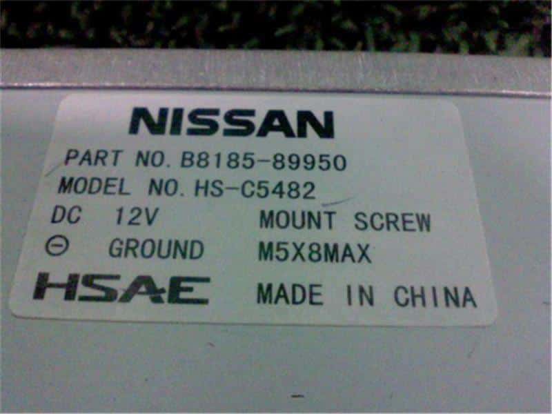 Audio Player NISSAN March 2014 DBA-K13 — photo 2