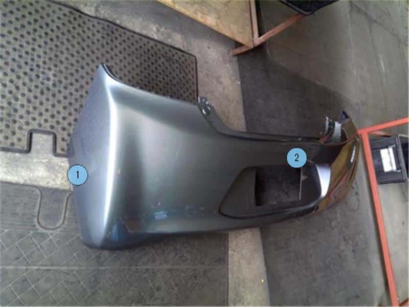 Rear Bumper Assembly MITSUBISHI Mirage 2015 DBA-A03A — photo 2