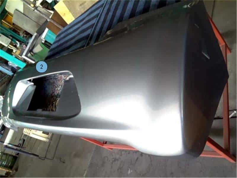 Rear Bumper Assembly MITSUBISHI Mirage 2015 DBA-A03A — photo 3