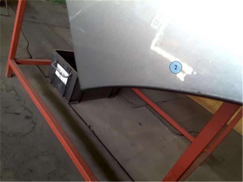 Rear Bumper Assembly MITSUBISHI Mirage 2015 DBA-A03A — photo 4