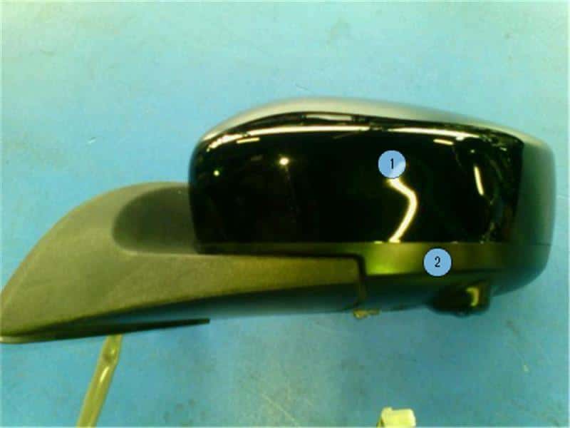 Left Side Door Mirror NISSAN Leaf_ 2017 ZAA-AZE0 — photo 1