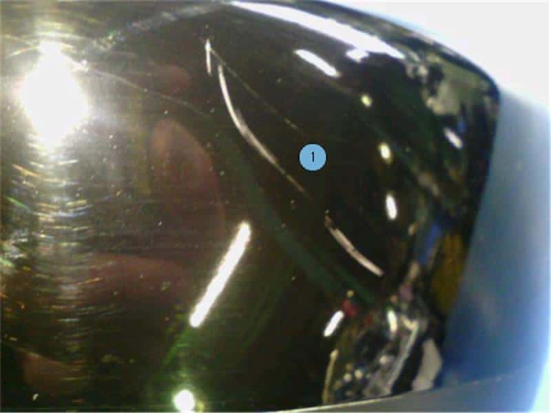Left Side Door Mirror NISSAN Leaf_ 2017 ZAA-AZE0 — photo 2
