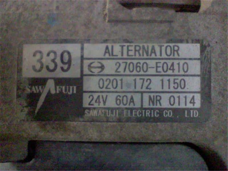Alternator HINO Ranger 2011 SKG-FC9JCAA — photo 3