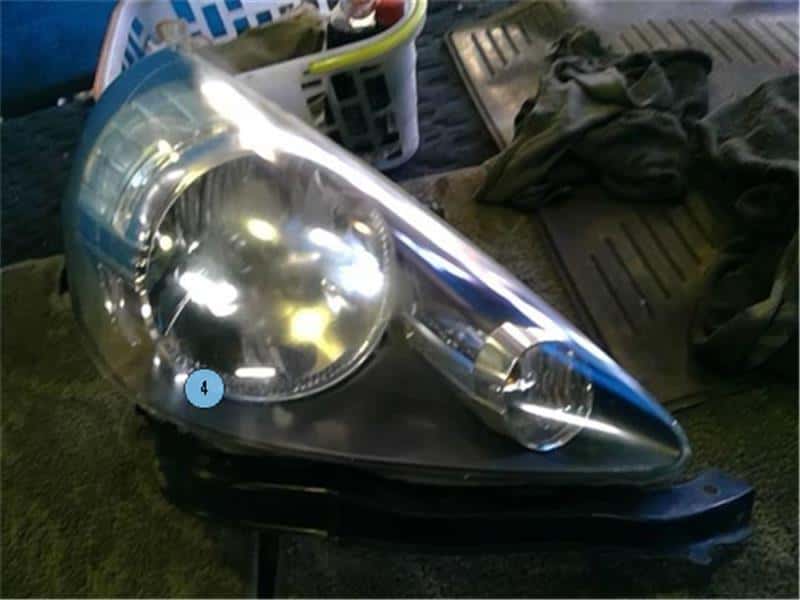 Right Headlight HONDA Fit 2005 DBA-GD1 — photo 1