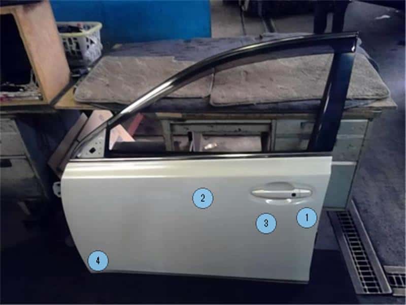 Front Left Door Assembly SUBARU Legacy 2010 DBA-BR9 — photo 1