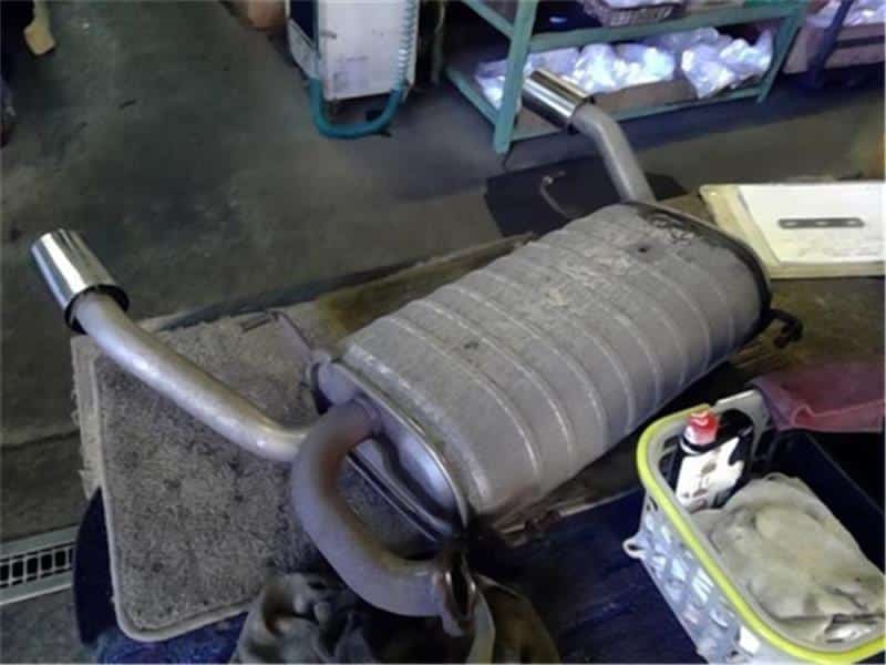 Rear Muffler SUZUKI Swift 2006 CBA-ZC31S — photo 2