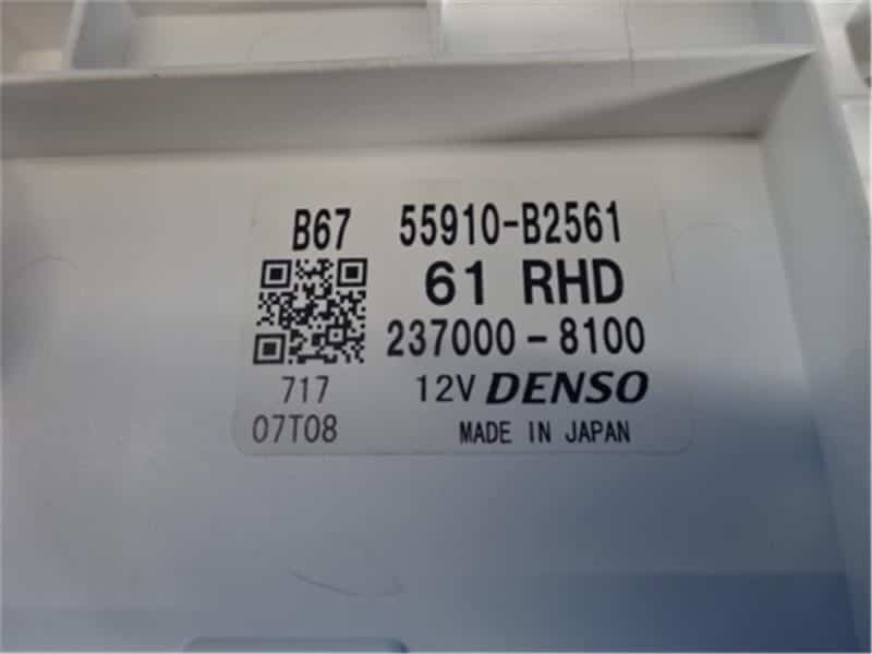 A/C & Heater Control panel DAIHATSU Move 2016 DBA-LA160S — photo 2