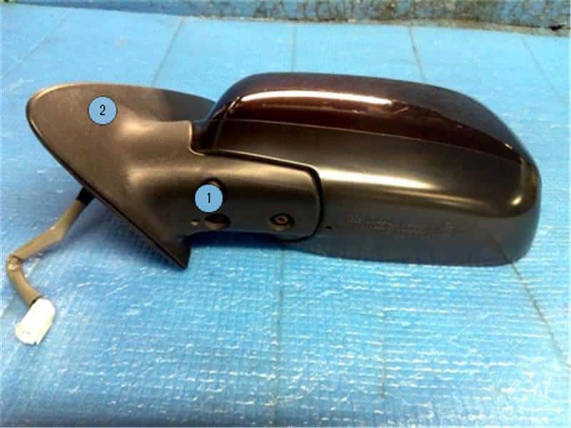Left Side Door Mirror SUBARU DEX 2008 DBA-M401F 87940B1110 — photo 2