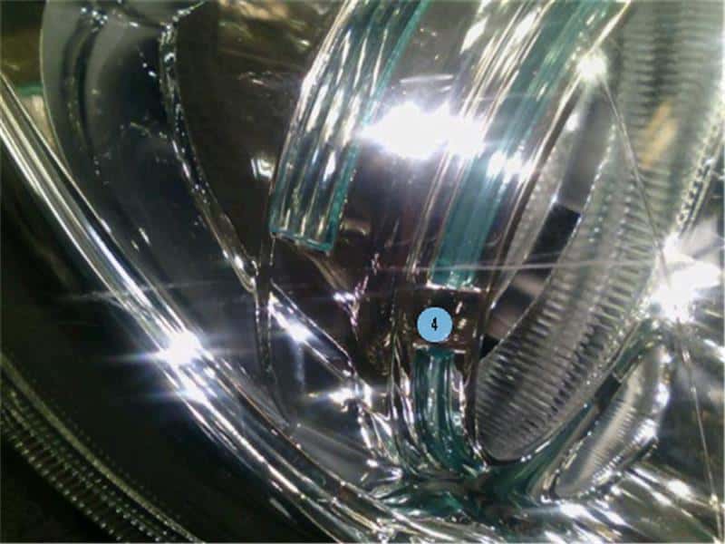 Right Headlight MAZDA Verisa 2008 DBA-DC5W — photo 3