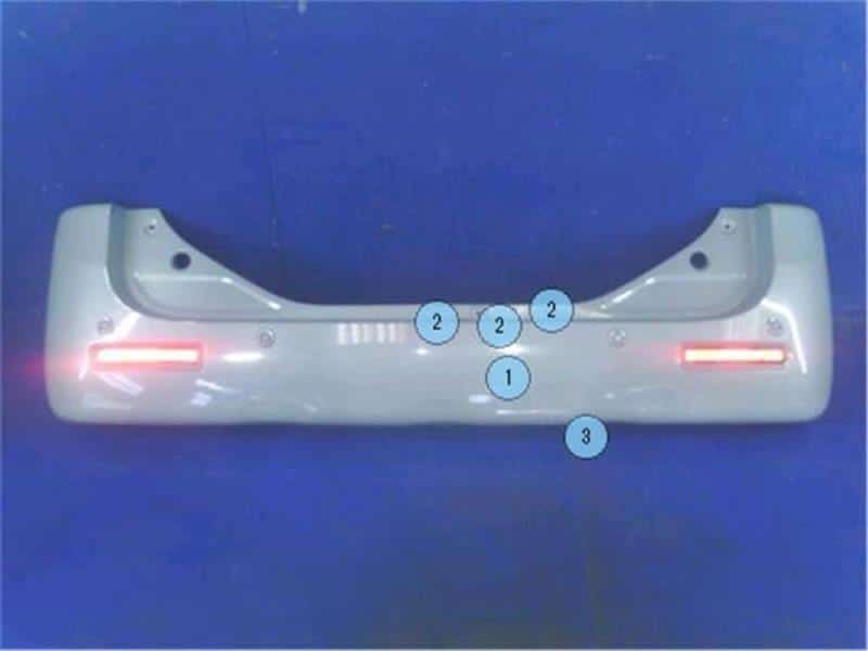 Rear Bumper Assembly SUZUKI Spacia 2020 DAA-MK53S — photo 1