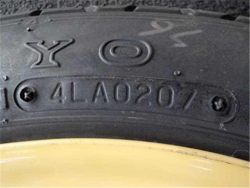 Tire&Wheel Assembly TOYOTA Vitz 2007 DBA-SCP90 — photo 7