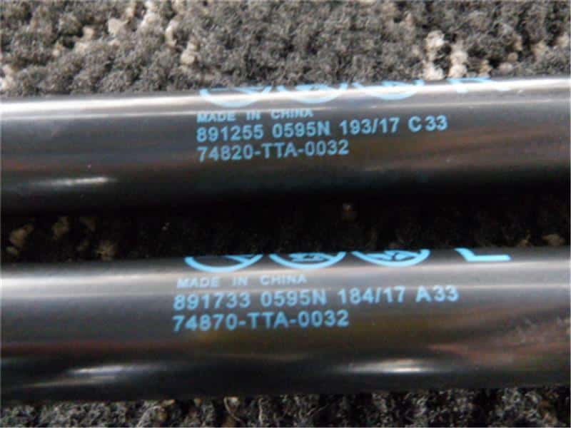 Trunk Damper HONDA N BOX 2017 DBA-JF3 — photo 2