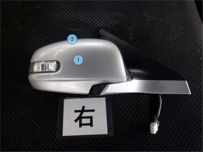 Right Side Door Mirror SUZUKI Swift 2007 CBA-ZC31S — photo 1