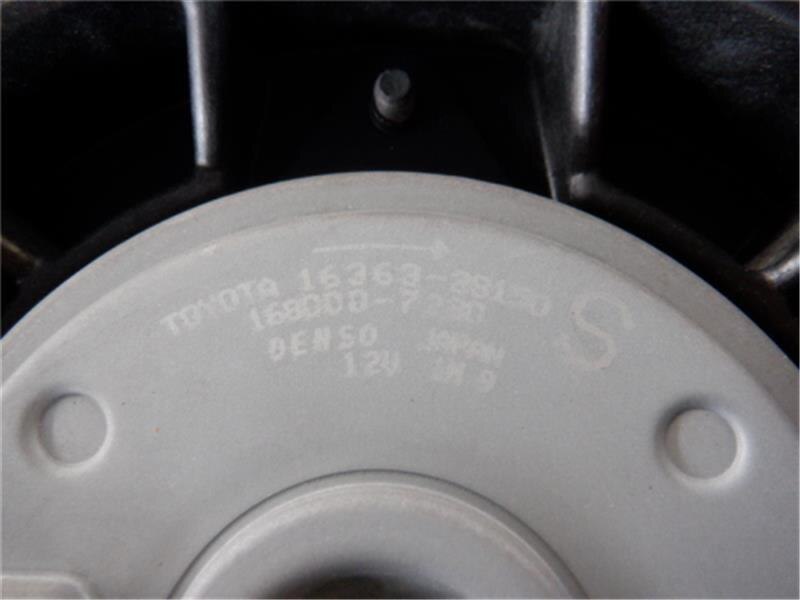 Radiator Cooling Fan TOYOTA Ractis 2010 DBA-NCP100 — photo 3