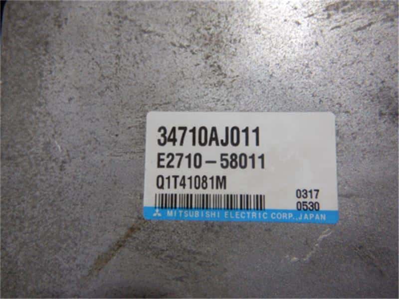 Engine Control Unit / ECU SUBARU Legacy 2010 DBA-BR9 — photo 3