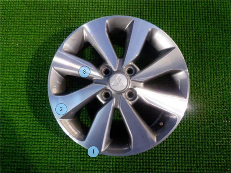 Wheel MITSUBISHI Ek custom 2013 DBA-B11W — photo 1