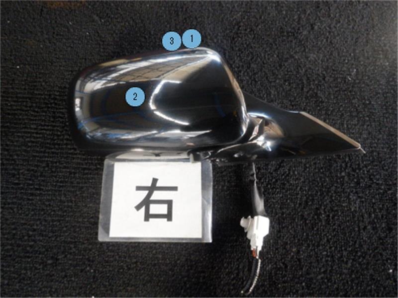 Right Side Door Mirror TOYOTA Mark X 2005 DBA-GRX120 — photo 1