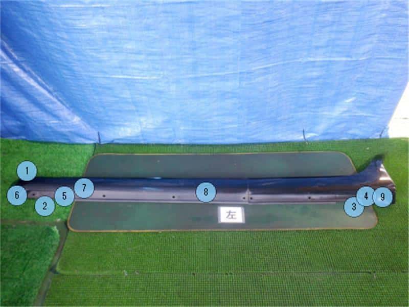 Left Side Skirt TOYOTA Celsior 2004 DBA-UCF31 — photo 1