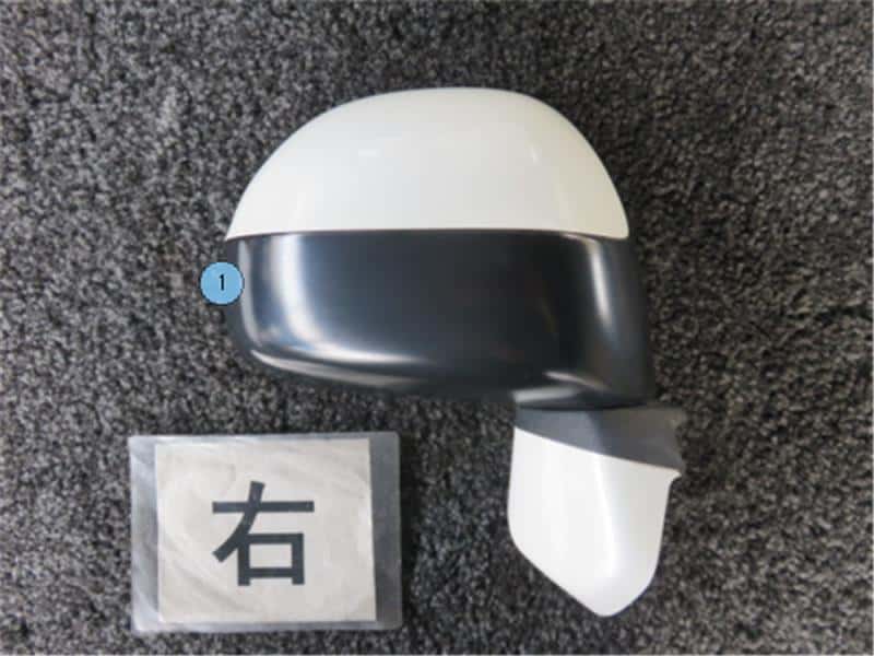 Right Side Door Mirror HONDA Life 2012 DBA-JC1 — photo 1