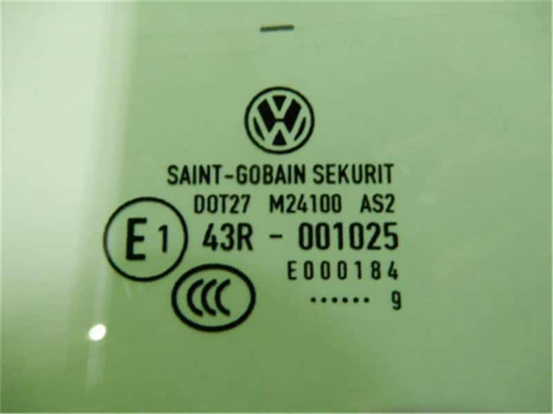 Front Right Door Auto Glass VOLKSWAGEN Golf 2019 DBA-AUCPT — photo 3