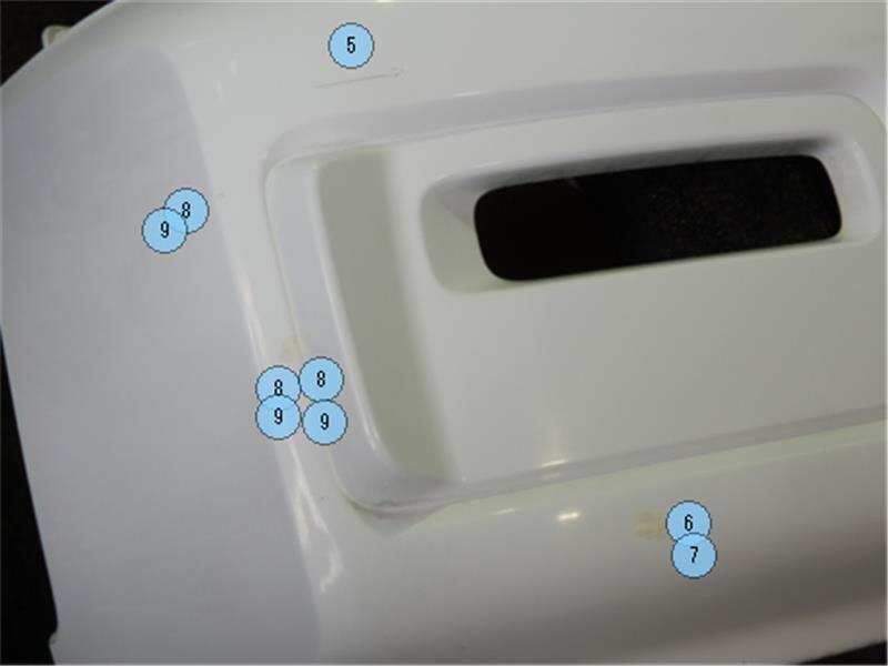 Front Bumper NISSAN CARAVAN 2001 GE-DQGE25 — photo 7
