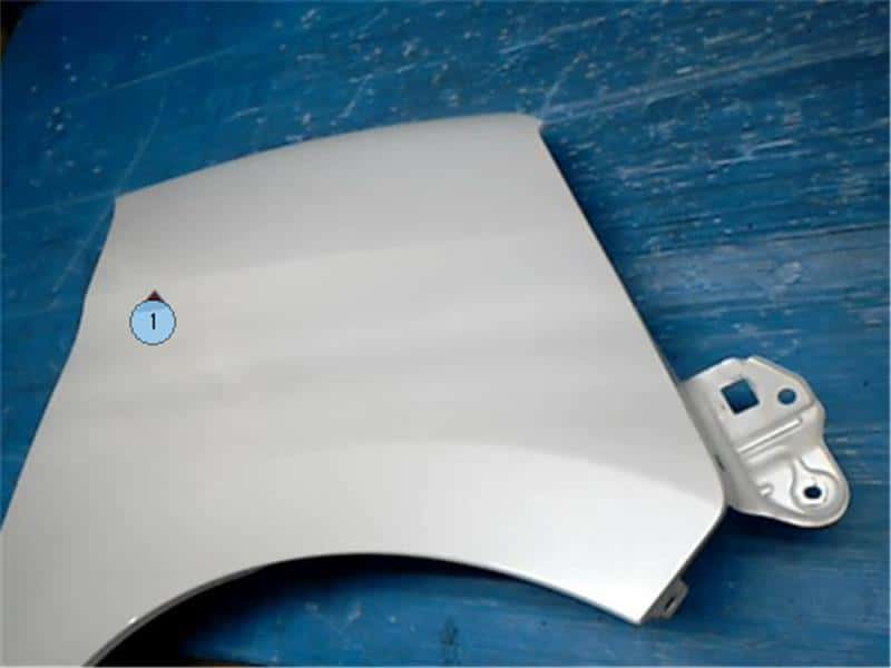 Right Fender Panel SUZUKI Spacia 2013 DBA-MK32S 5761181M10 — photo 6