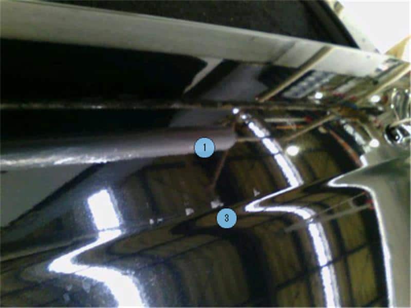Front Left Door Assembly MITSUBISHI Galant Fortis 2011 DBA-CX3A — photo 3
