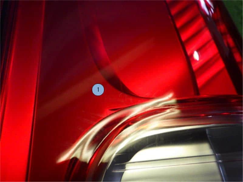Left Tail Light SUZUKI Wagon R 2009 DBA-MH23S 3567070K00 — photo 5