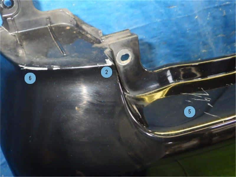 Rear Bumper Assembly MITSUBISHI eK Wagon 2004 UA-H81W — photo 7