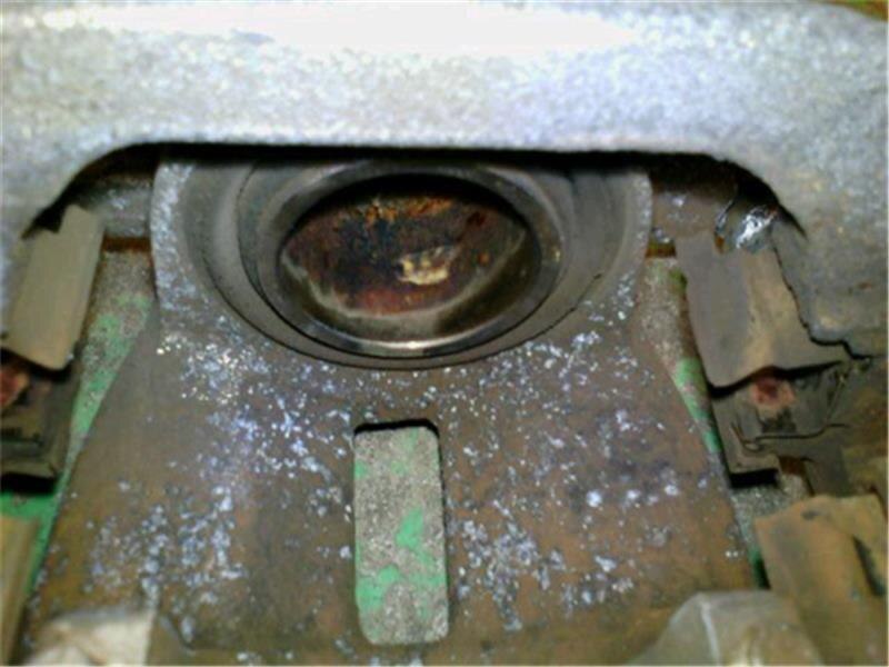Rear Right Brake Caliper TOYOTA vellfire 2011 DBA-ANH20 — photo 2