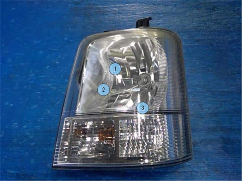 Left Headlight SUZUKI Every 2009 EBD-DA64V — photo 2