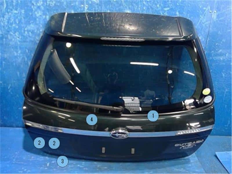 Back Door Assembly SUBARU Legacy 2006 DBA-BP9 — photo 2