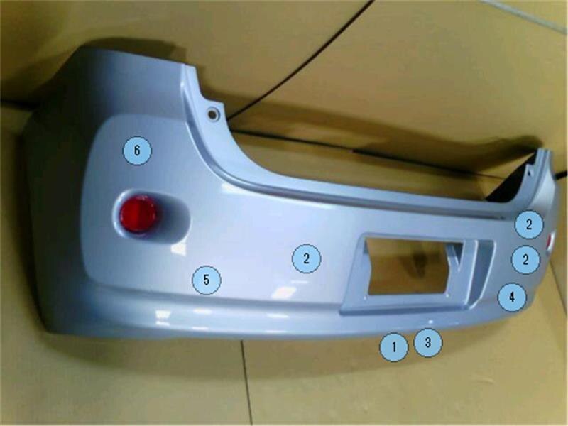 Rear Bumper Assembly TOYOTA Porte 2012 DBA-NCP141 — photo 6