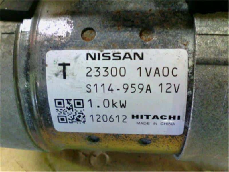 Starter NISSAN Serena 2012 DAA-HC26 — photo 2
