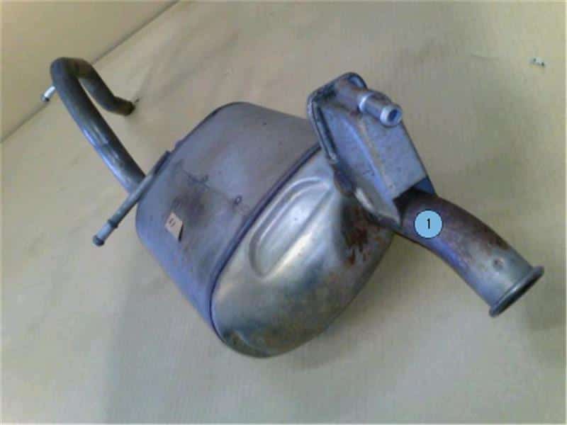 Rear Muffler SUZUKI Wagon R 2012 DBA-MH23S — photo 2