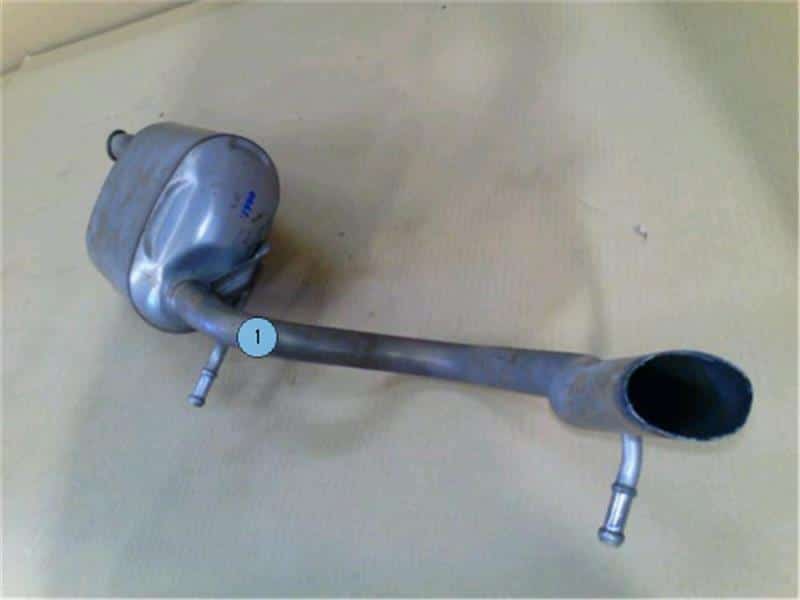 Rear Muffler SUZUKI Wagon R 2012 DBA-MH23S — photo 4