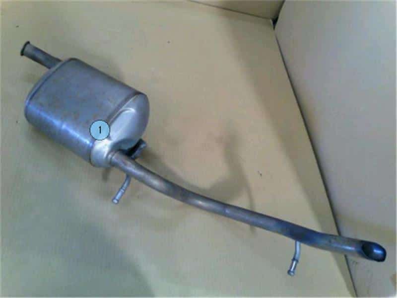 Rear Muffler SUZUKI Wagon R 2012 DBA-MH23S — photo 5