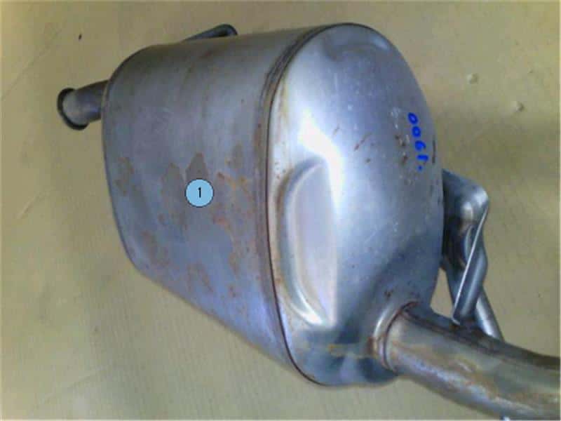 Rear Muffler SUZUKI Wagon R 2012 DBA-MH23S — photo 6