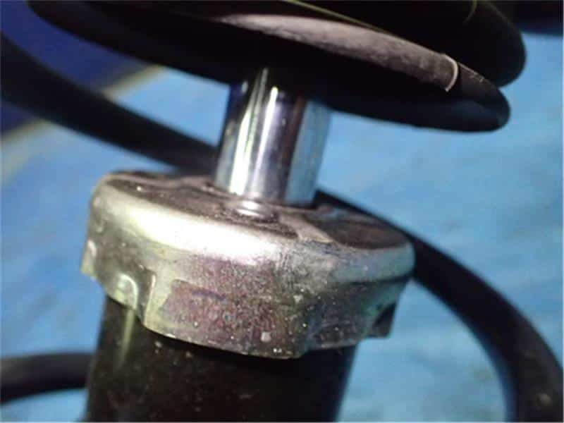 Front Left Strut Assembly NISSAN March 2010 DBA-K13 — photo 4
