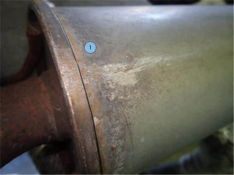 Rear Muffler NISSAN Elgrand 2003 UA-NE51 — photo 6