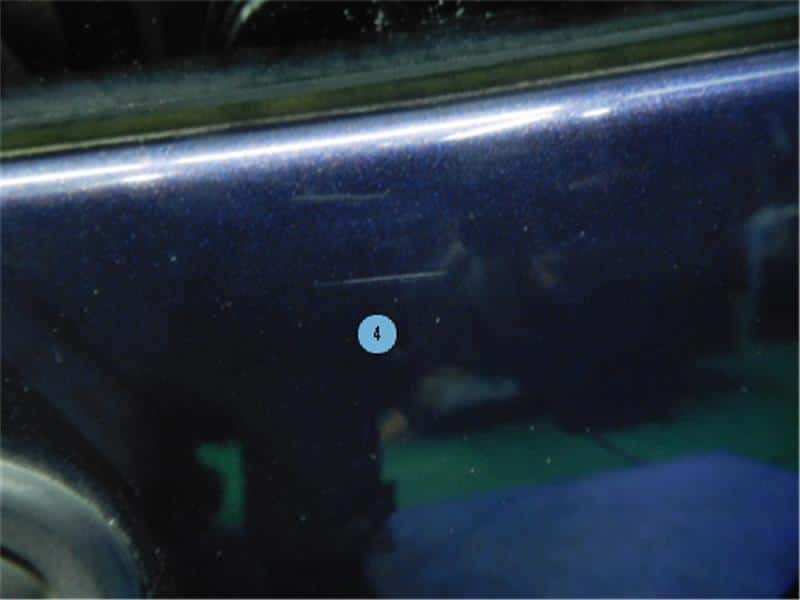 Back Door Assembly DAIHATSU Move 2013 DBA-LA100S — photo 4